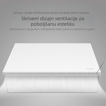 Ugrađena kutija slabih struja s multimediškim informacijskim modulom za kućnu optičku mrežu, unutarnja upotreba. Marka Minaem/Monsan. Kućište i poklopac od ABS.