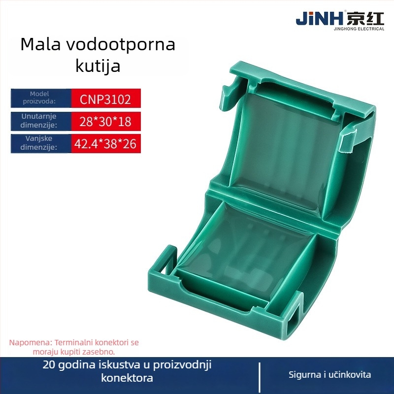 Gelom punjena vodootporna kutija za kabelske terminale za vanjsku podzemnu upotrebu