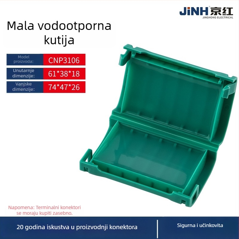 Gelom punjena vodootporna kutija za kabelske terminale za vanjsku podzemnu upotrebu