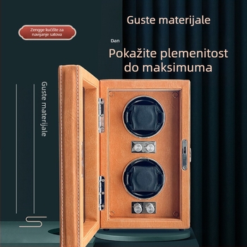 Navijač mehaničkih satova za kućnu upotrebu, s automatskim rotatorom i okretna kutija za pohranu