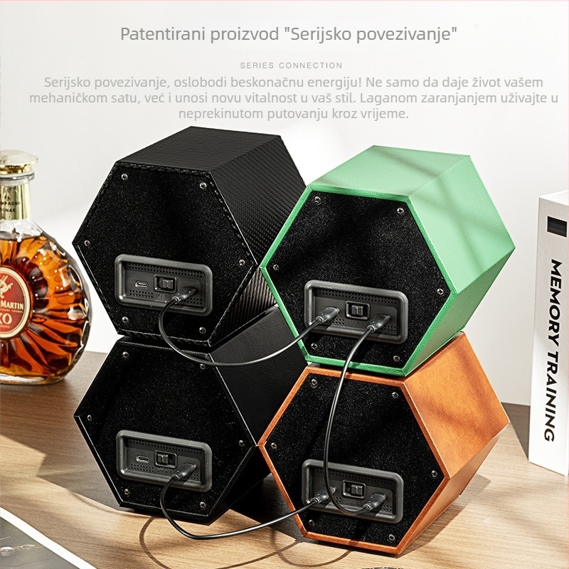 Mini navijač satova - Model W147, Kompozitni materijali, Kutija za pakiranje, Pakiranje za nakit
