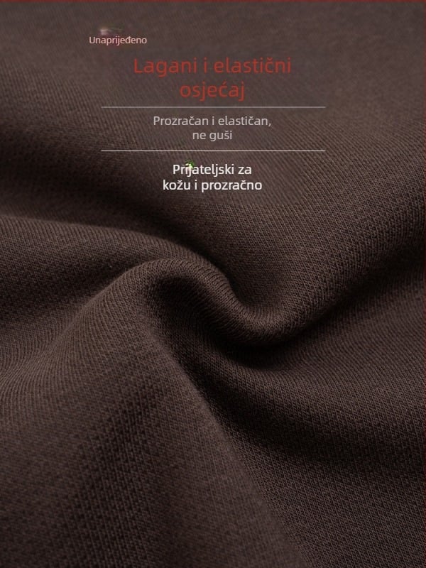 Duks s fleecem, debeli i topli – okrugli izrez, dugi rukavi, širok kroj