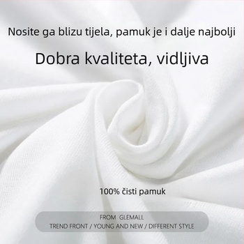 Teška 100% pamuk kratkih rukava majica, jednobojna, klasična i svestrana, okrugli izrez, opuštena silueta, muška velika veličina, ljeto