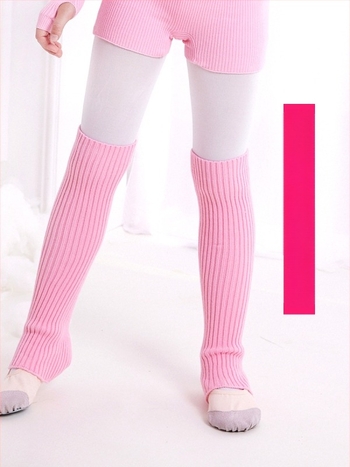 Dječje baletne čarape za noge – prozračne, upijaju znoj, glavni materijal akril 60%, srednje debljine, dugi valjak, za djevojčice 3–8 godina