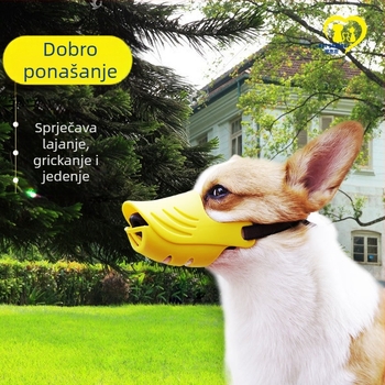 Silikonska maska za usta za pse; mekana i udobna; hrana-kvaliteta; licencirana privatna marka; pakiranje 36 kom.