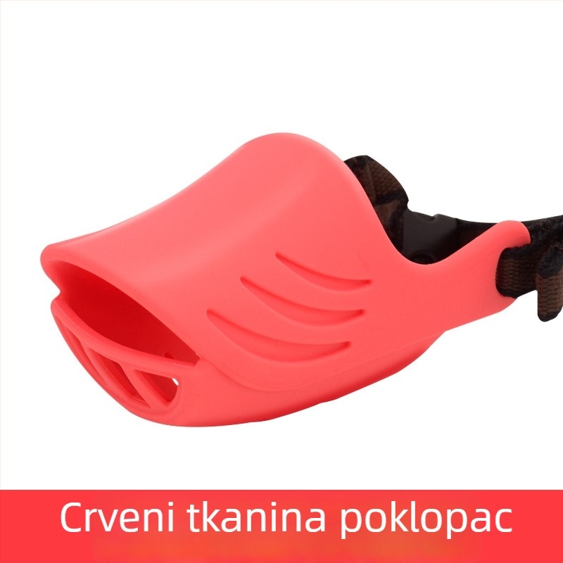 Silikonska maska za usta za pse; mekana i udobna; hrana-kvaliteta; licencirana privatna marka; pakiranje 36 kom.