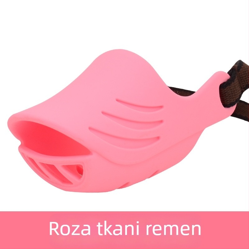 Silikonska maska za usta za pse; mekana i udobna; hrana-kvaliteta; licencirana privatna marka; pakiranje 36 kom.