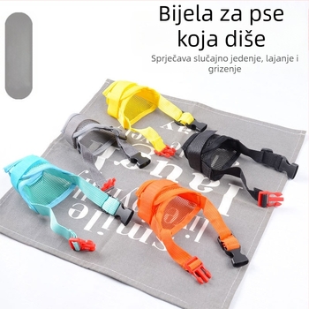 Namusnica za pse od najlona, pakiranje 280 komada, protiv ugriza i lajanja, omogućuje piti vodu