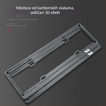 Držač registarske pločice za Li Auto okvir L6/L9/L8/L7 – Univerzalni držač i dekorativni okvir za fotografije, Šifra proizvoda 62h4560289224z
