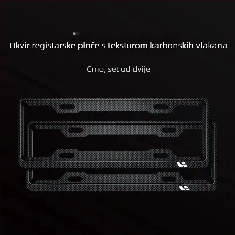 Držač registarske pločice za Li Auto okvir L6/L9/L8/L7 – Univerzalni držač i dekorativni okvir za fotografije, Šifra proizvoda 62h4560289224z