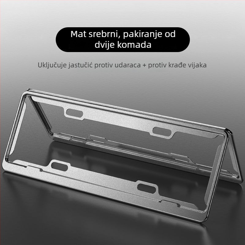 Držač registarske pločice za Li Auto okvir L6/L9/L8/L7 – Univerzalni držač i dekorativni okvir za fotografije, Šifra proizvoda 62h4560289224z