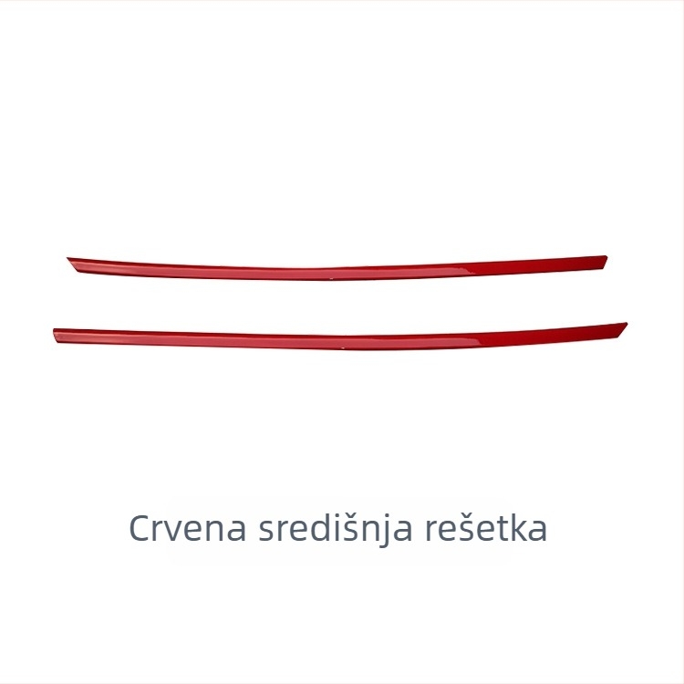 Golf 8 set naljepnica - prednji branik, srednja mreža rešetke, pokrovna traka - Pr0 Warrior