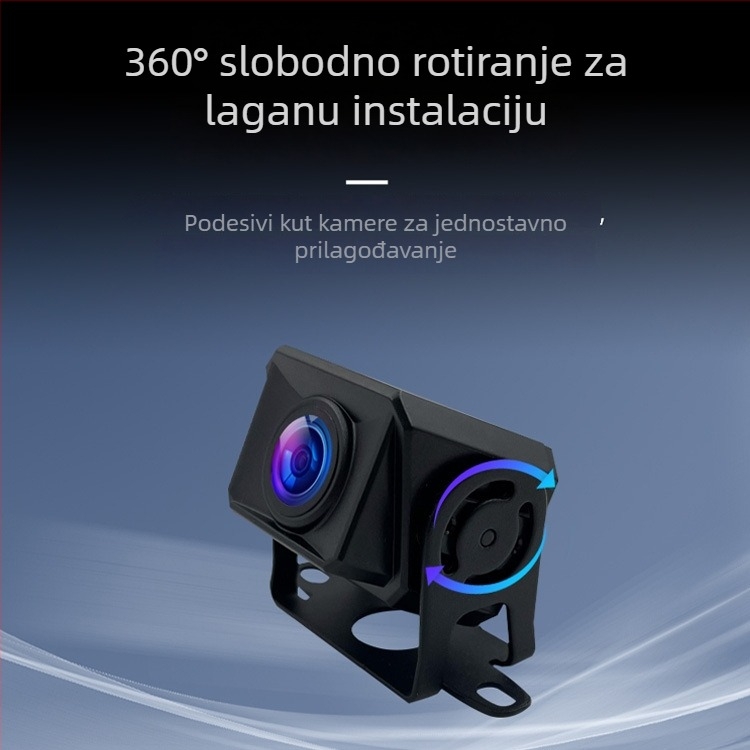 Zadnja kamera za kamion, vodootporna, 1080p AHD, noćno vid, široki kut