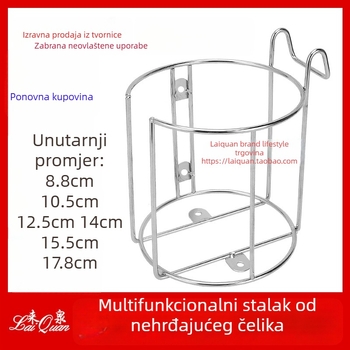 Metalni držač čaša u automobilu s izolacijom, montaža na stražnji dio sjedala, bez prilagodbe