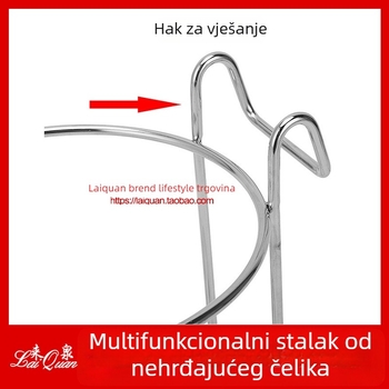 Metalni držač čaša u automobilu s izolacijom, montaža na stražnji dio sjedala, bez prilagodbe