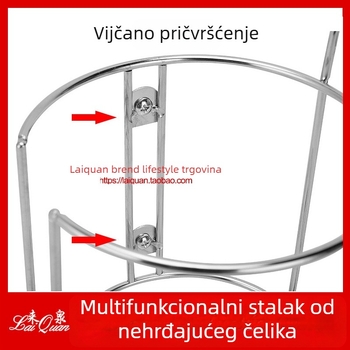 Metalni držač čaša u automobilu s izolacijom, montaža na stražnji dio sjedala, bez prilagodbe