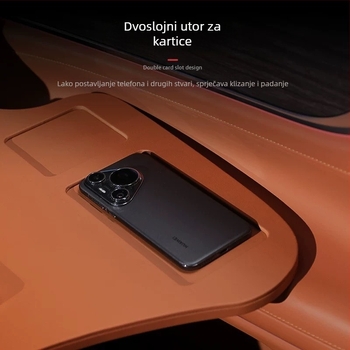 Sklopivi stol u automobilu za prednja i stražnja sjedala — višenamjenski za ured i objedovanje; materijal: drvo i drugi; ugradnja: na zid; univerzalna kompatibilnost