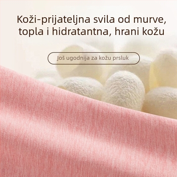 Ženski termalni prsluk, svileno‑vunena smjesa s De Velvet plišastom podstavom, fleece podstava, debljina 251–300 g/m2, pulover krojni, s okruglim izrezom, jednobojan