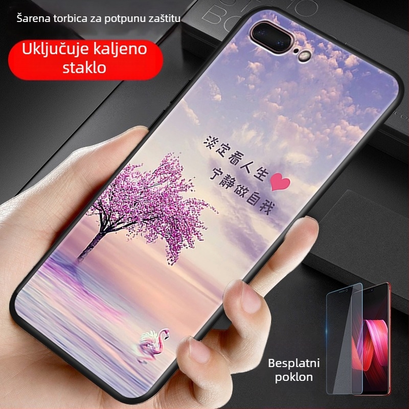 Silikonska zaštitna maska za Apple iPhone – potpuno pokriće, Cartoon stil (Materijal: silikon; Kompatibilnost: Apple; Stil: All-inclusive, Cartoon)