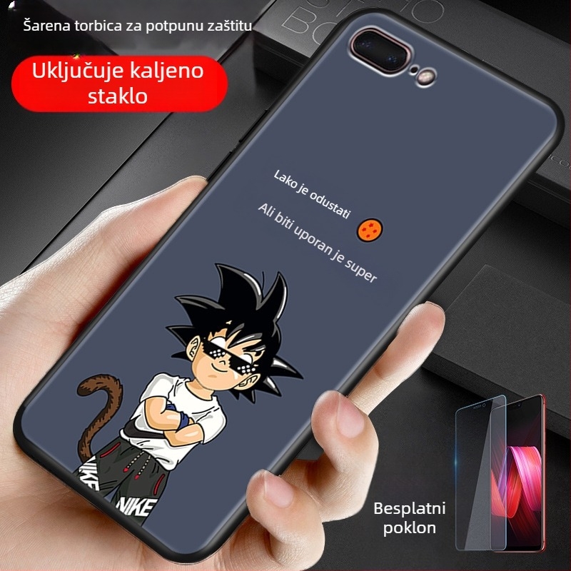 Silikonska zaštitna maska za Apple iPhone – potpuno pokriće, Cartoon stil (Materijal: silikon; Kompatibilnost: Apple; Stil: All-inclusive, Cartoon)