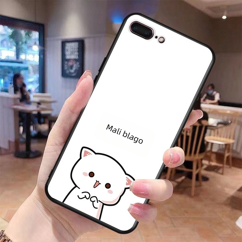 Silikonska zaštitna maska za Apple iPhone – potpuno pokriće, Cartoon stil (Materijal: silikon; Kompatibilnost: Apple; Stil: All-inclusive, Cartoon)