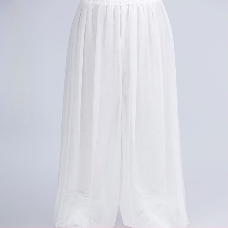 Ženske Tai Chi hlače – ljetni lagani model Lantern stil s osam-segmentnim brokatom, za jutarnju vježbu i svakodnevno nošenje. Tkanina: Chenille; Glavna komponenta: Spandex; Sadržaj glavne tkanine ispod 30%; Šifra proizvoda: F99M55H55M687T