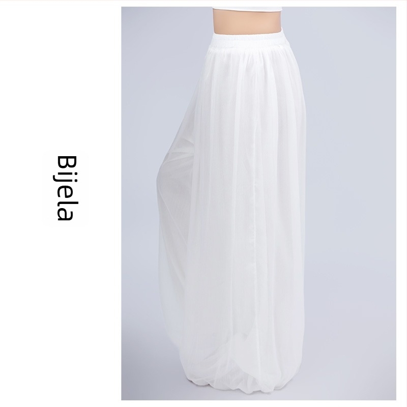 Ženske Tai Chi hlače – ljetni lagani model Lantern stil s osam-segmentnim brokatom, za jutarnju vježbu i svakodnevno nošenje. Tkanina: Chenille; Glavna komponenta: Spandex; Sadržaj glavne tkanine ispod 30%; Šifra proizvoda: F99M55H55M687T