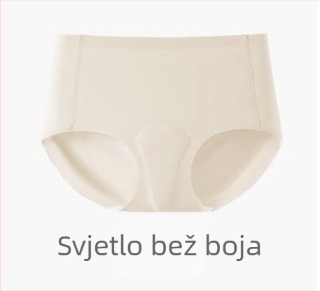 Ženske antifriktivne gaćice sa srednjim podom, Ice Silk materijal, prozračne, antibakterijske, pamuk podstava u preponama