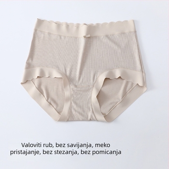 Ženske gaćice velikog broja za jesen/zimu, bezšivne, tople s svilenim podstavom