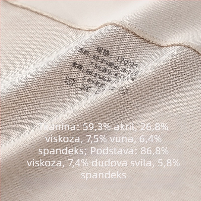 Ženske gaćice velikog broja za jesen/zimu, bezšivne, tople s svilenim podstavom