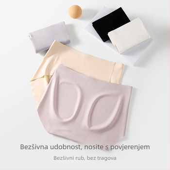 Žensko bezšivno donje rublje - antibakterijsko, prozračan, brzo sušeće, nevidljivo, srednje podizanje struka (glavni materijal: najlon; podstava: pamuk)