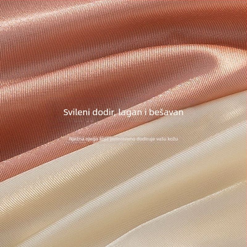 Bešavne ženske gaćice od ice silk s niskim strukom, prozračne i udobne, čipkaste gaćice za podizanje zadnjice