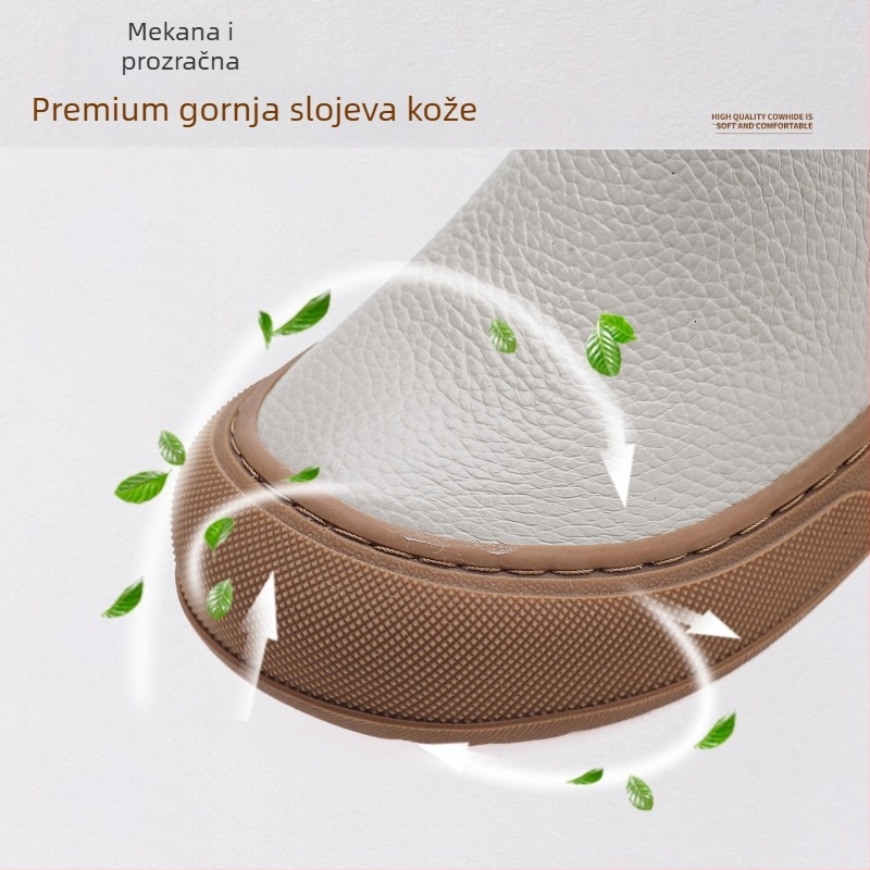 Ženske čizme od prave kože, visokog kroja, pliš unutarnja podstava, bočni zip, gumeni potplat, za zimu i jesen