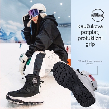 Snježne čizme - vodootporne, protuklizne, zadržavaju toplinu, lagane, gornji dio od tarpaulina