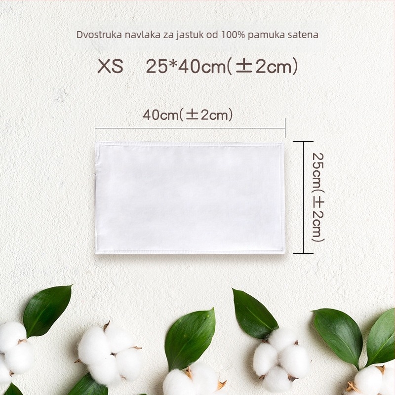 Dvostruka navlaka za jastuk, 100% pamuk, satenska tkanina, zatvarač, za bebe i djecu, moderni minimalistički stil, reaktivno tiskanje i bojanje