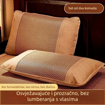 Set navlaka za jastuke, Ice Silk, par, pojačano za ljeto (Materijal: Drugo)