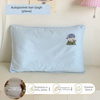 Dječja navlaka za jastuk, pamuk s dugim vlaknima, više od 95% pamuka, izvezeno tkanina, reaktivni otisak i bojanje