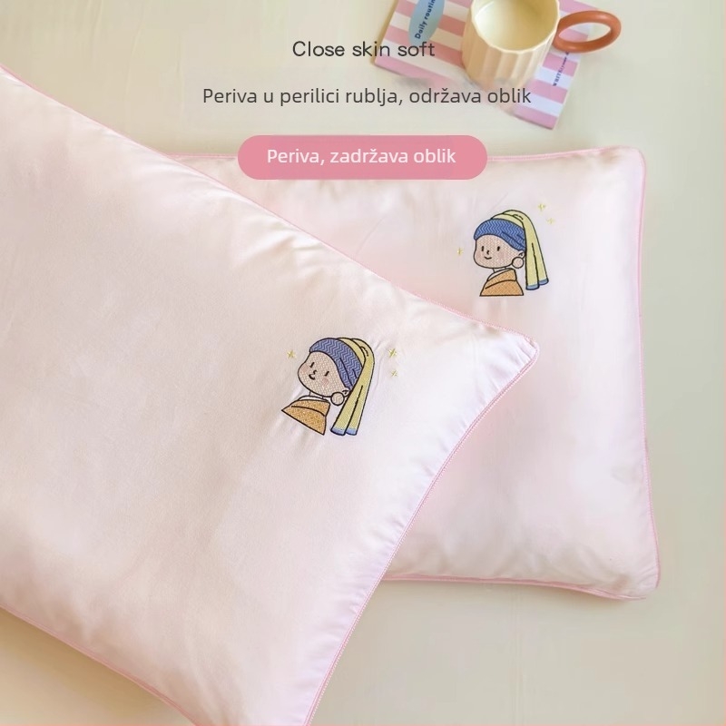 Dječja navlaka za jastuk, pamuk s dugim vlaknima, više od 95% pamuka, izvezeno tkanina, reaktivni otisak i bojanje