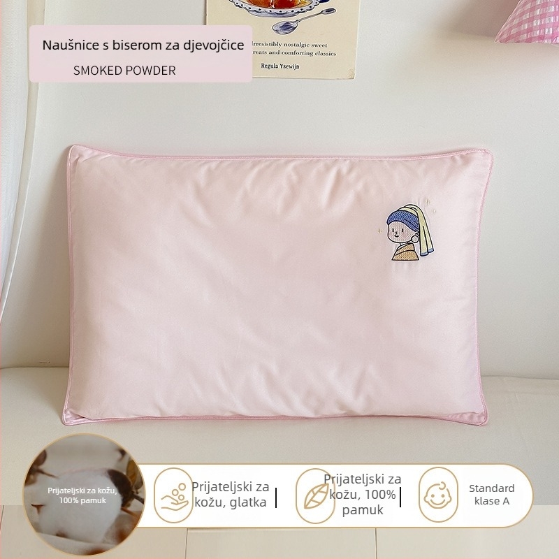 Dječja navlaka za jastuk, pamuk s dugim vlaknima, više od 95% pamuka, izvezeno tkanina, reaktivni otisak i bojanje