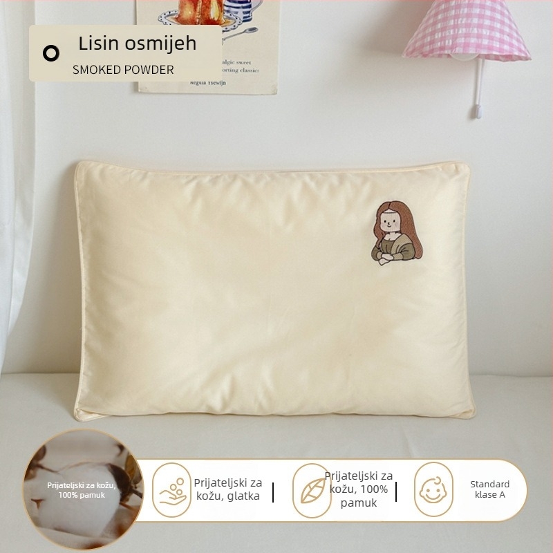 Dječja navlaka za jastuk, pamuk s dugim vlaknima, više od 95% pamuka, izvezeno tkanina, reaktivni otisak i bojanje