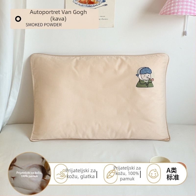 Dječja navlaka za jastuk, pamuk s dugim vlaknima, više od 95% pamuka, izvezeno tkanina, reaktivni otisak i bojanje