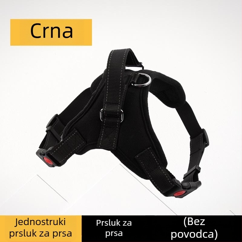 K9 prsni postroj i kaiš za pse – za male, srednje i velike pse