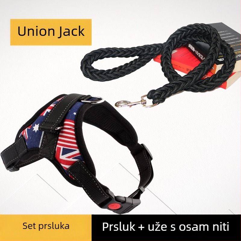 K9 prsni postroj i kaiš za pse – za male, srednje i velike pse