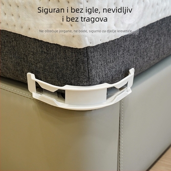 Fiksator za posteljinu, klipsa protiv klizanja, nevidljiva kopča, PP materijal, pastoralni stil