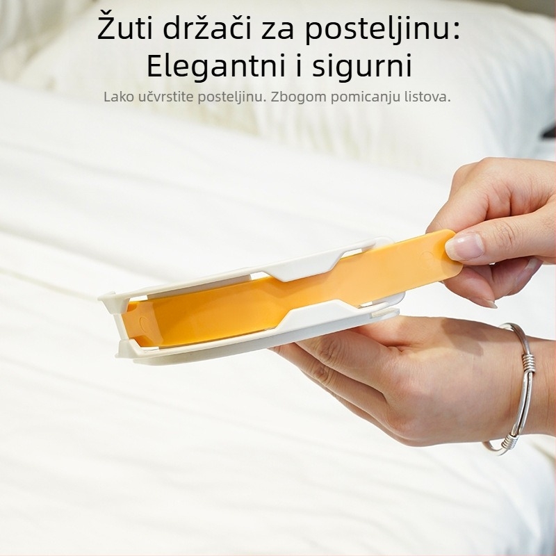 Fiksator za posteljinu, klipsa protiv klizanja, nevidljiva kopča, PP materijal, pastoralni stil