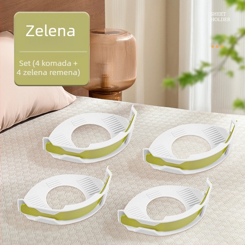 Fiksator za posteljinu, klipsa protiv klizanja, nevidljiva kopča, PP materijal, pastoralni stil