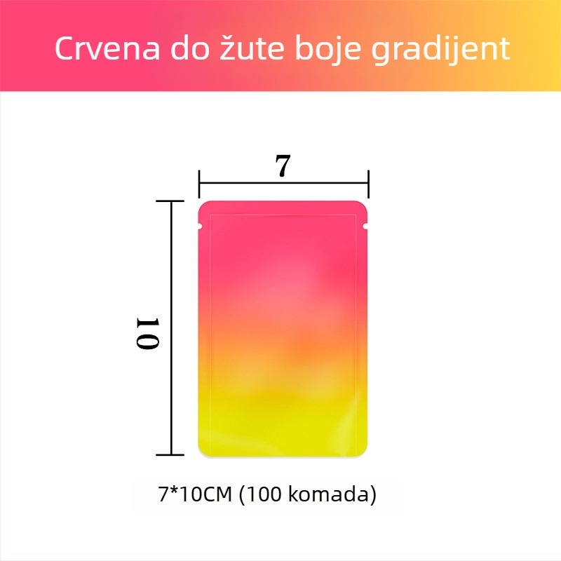 Samo-zatvaračka vrećica za pakiranje s ravnim džepom; materijal OPP+PET+CPP; podrijetlo Yiwu, Kina; brend New Look