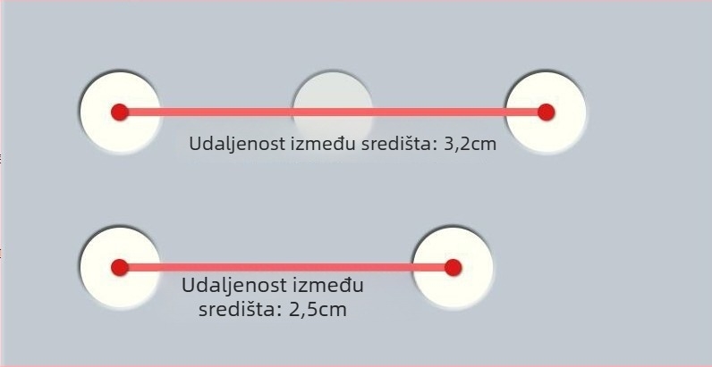 Željezni držač za šešire na perforiranoj ploči, s jednim kukom, moderan minimalistički stil, nosivost 3 kg, 1 komad