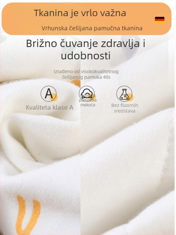 Spavaća vreća za djecu od Mulberry Silk, regulacija temperature, debeli za zimu i jesen, unisex, s podijeljenim nogama