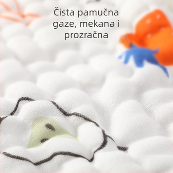 Belchiro Dječji spavaći vreć od 100% pamuka, muslin, bez rukava, crtić dizajn, tip: spavaća vrećica / deka protiv kikova